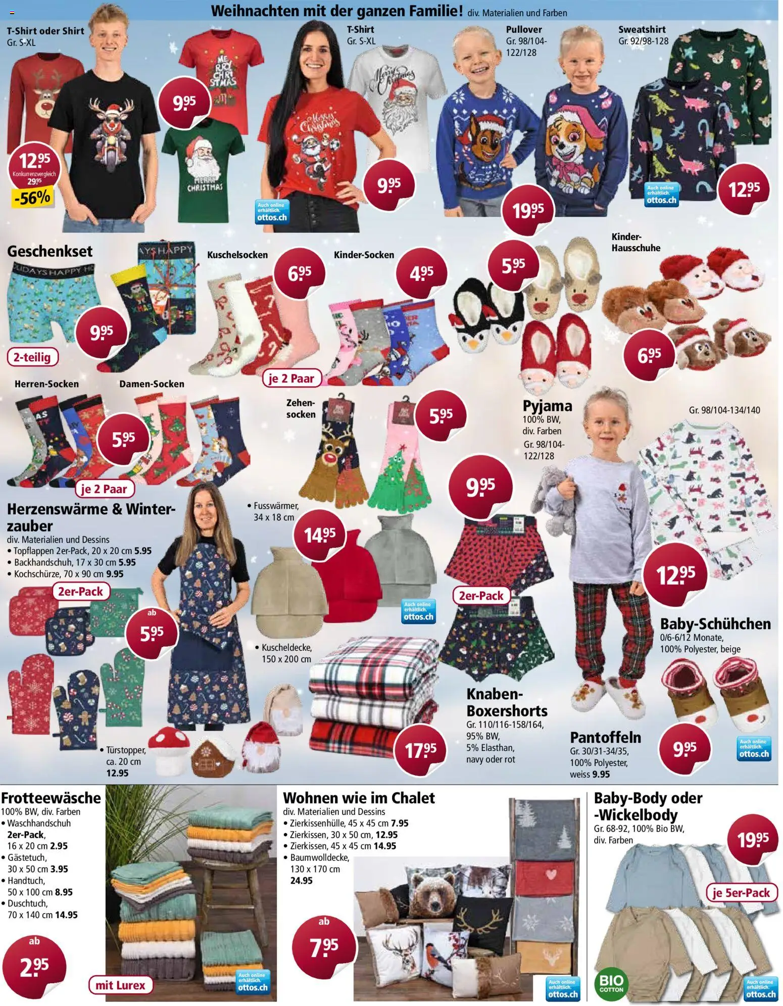 Otto's Aktionen – gültig ab 12.11.2025 | Seite: 10 | Produkte: Pullover, Pyjama, Hausschuhe, Shirt