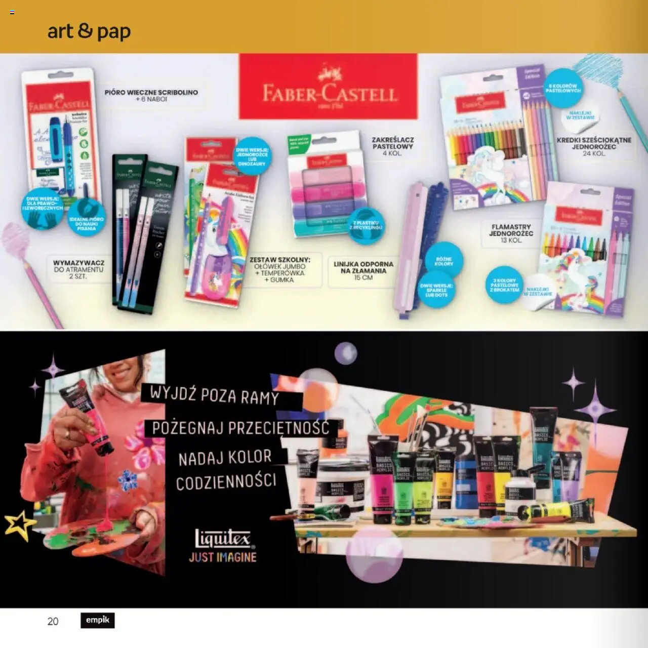 Empik promocje - Witaj w klubie wzorowo przygotowanych od 13.08.2025 | Strona: 20 | Produkty: Temperówka, Jednorożec, Naklejki