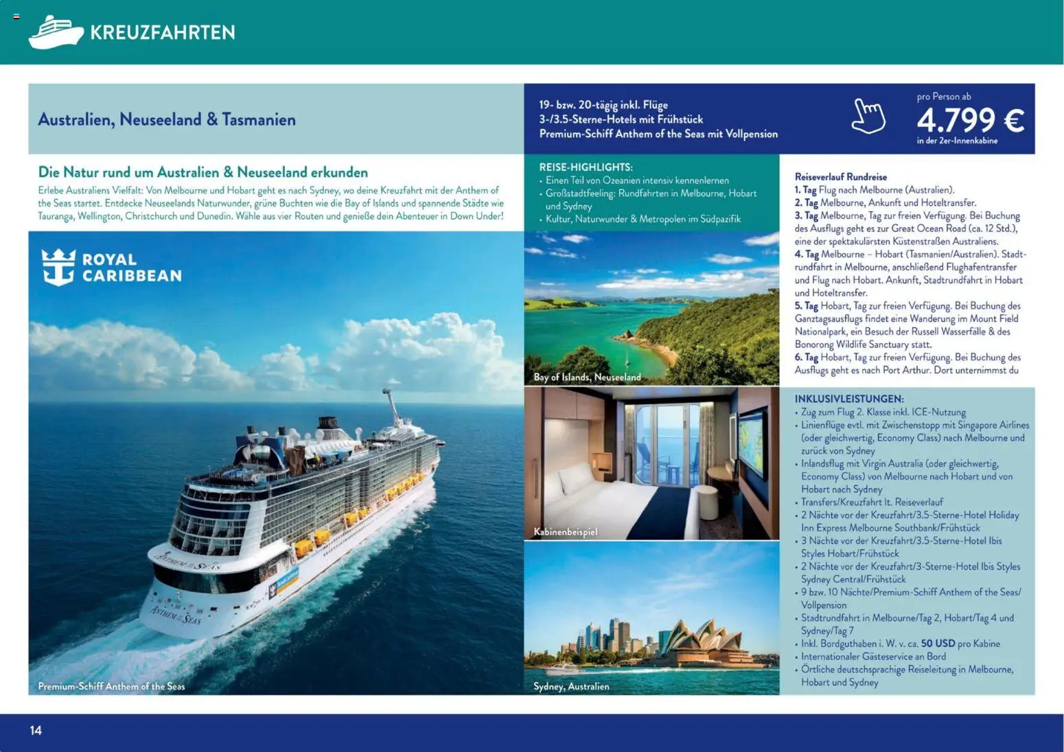 Aldi Reisen Unsere Traumreisen – gültig ab 01.01.2026 | Seite: 14