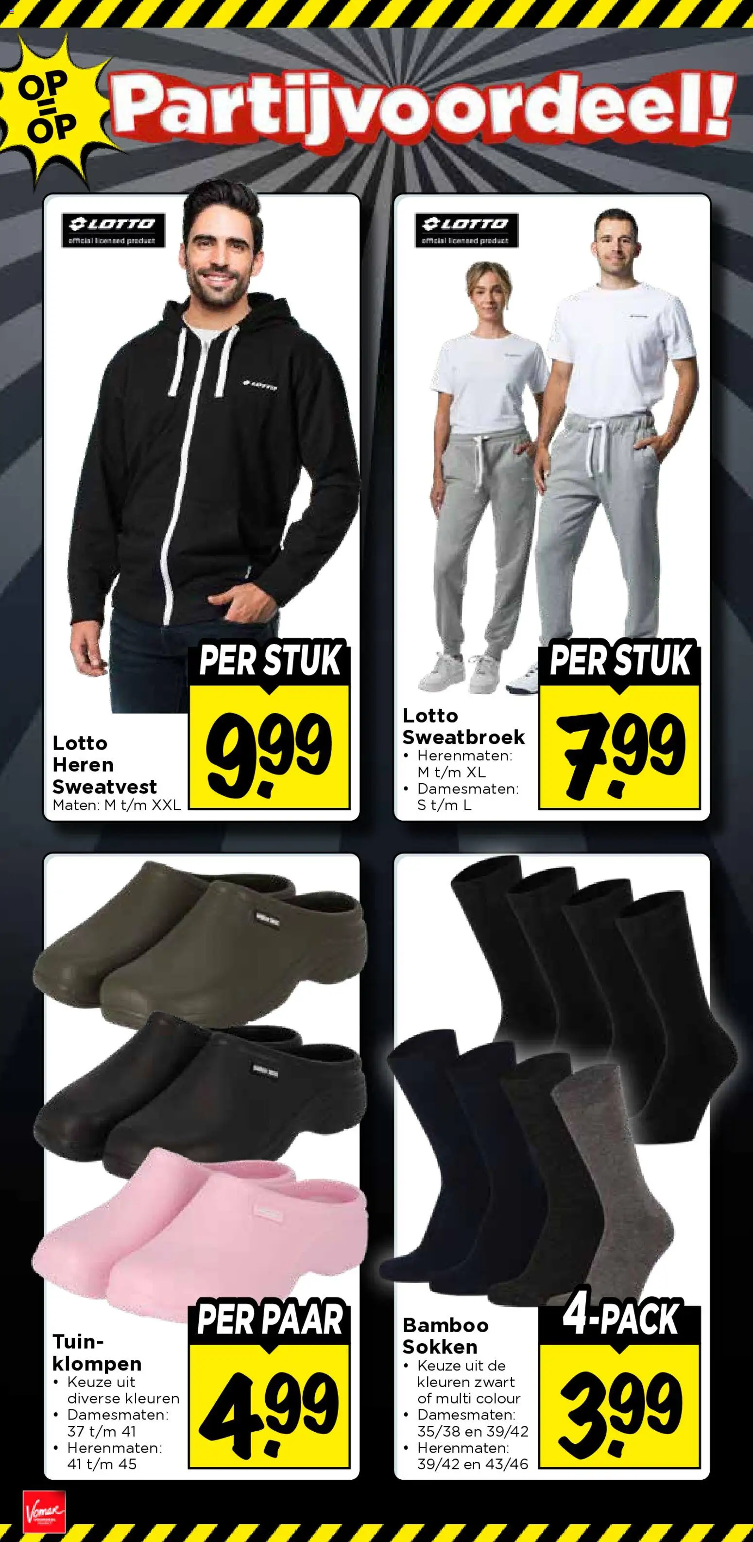 {H1} | Pagina: 39 | Producten: Sweatbroek, Sokken