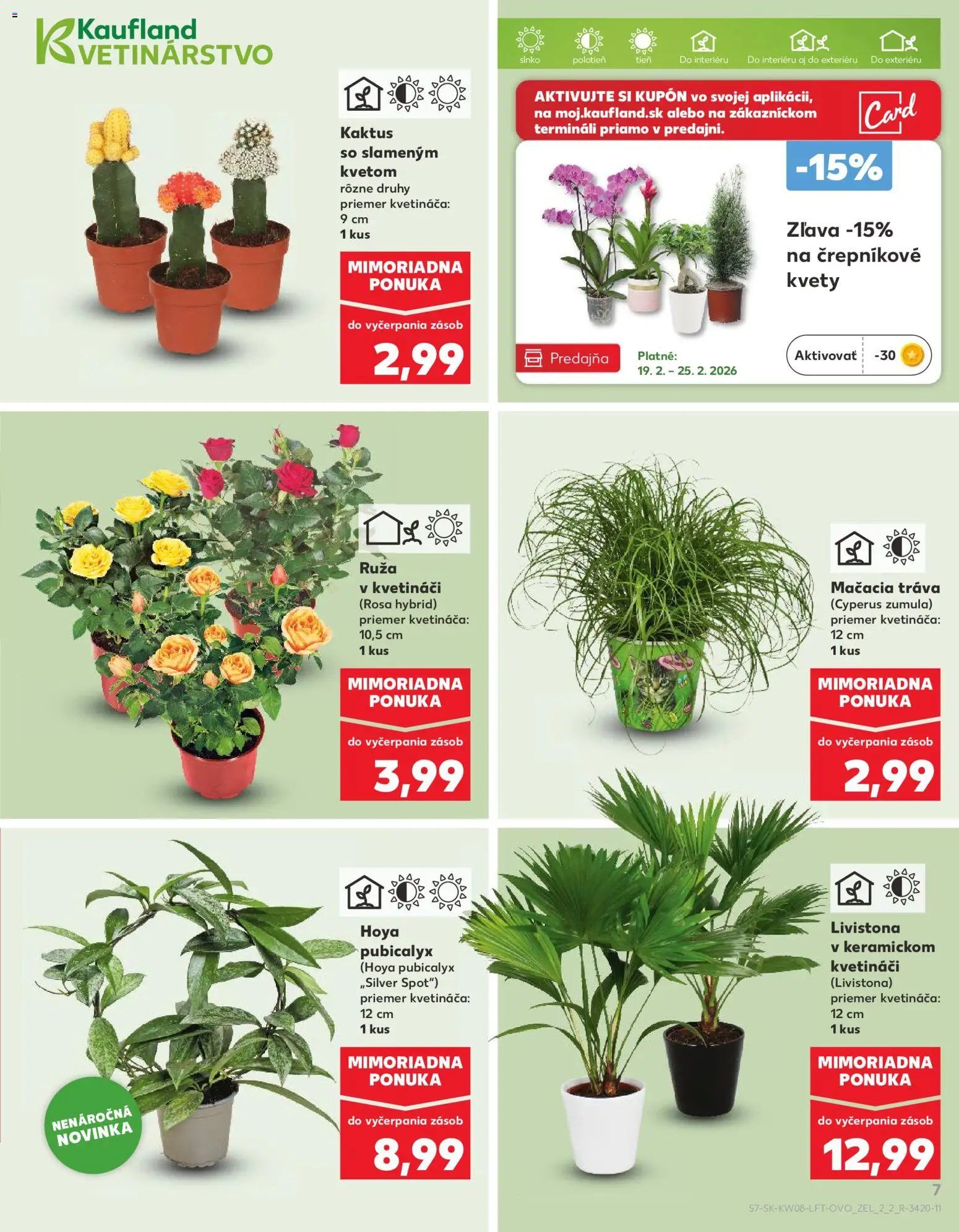 Kaufland SK akciós ujság - amely érvényes a következő dátumtól: 19.02.2026 | Oldal: 7 | Termékek: Só