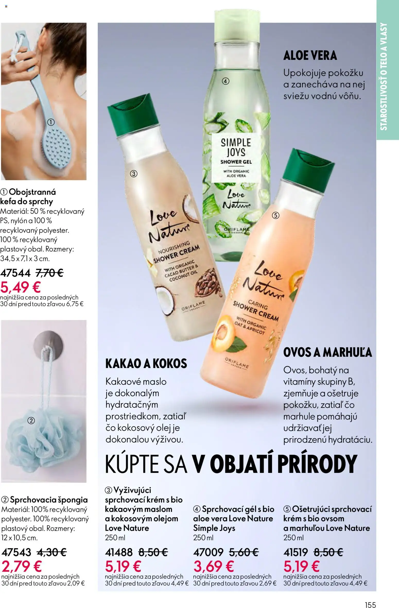 Nové Oriflame akcie – leták je platný od 11.02.2026 | Strana: 155 | Produkty: Olej, Krém, Marhule, Kakao