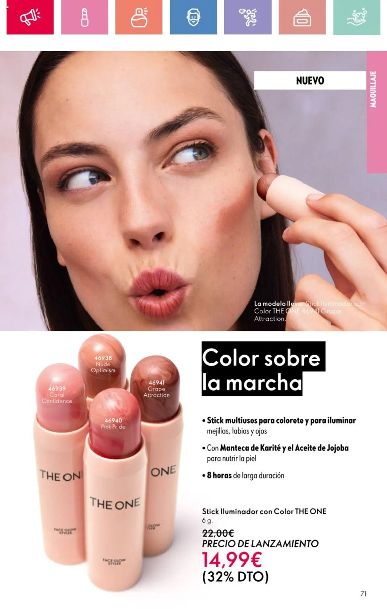 Oriflame - Catálogo Campaña 9 │ válido desde el 22.06.2025 | Página: 71 | Productos: Maquillaje, Manteca, Aceite, Γάλα σε σκόνη