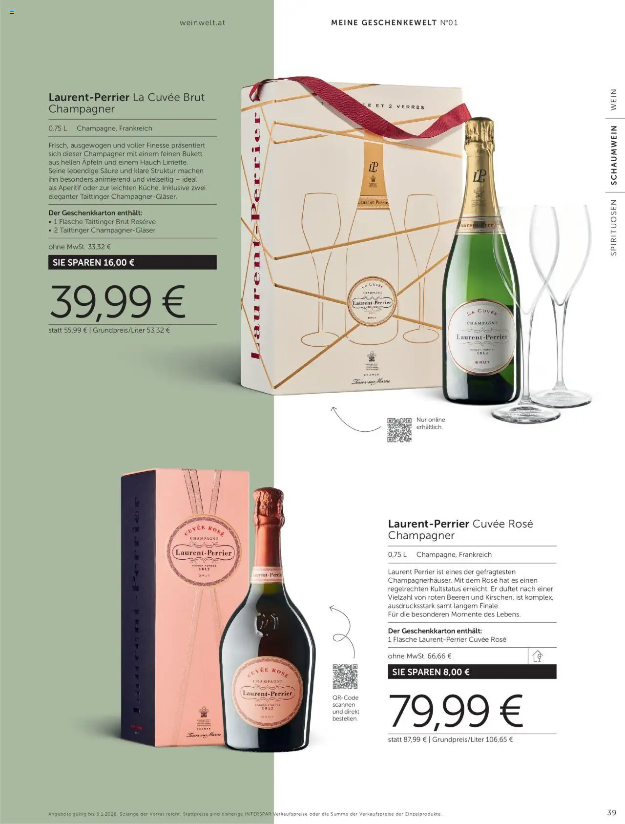 Interspar Geschenkewelt  gültig ab 08.10.2025 | Seite: 39 | Produkte: Wein