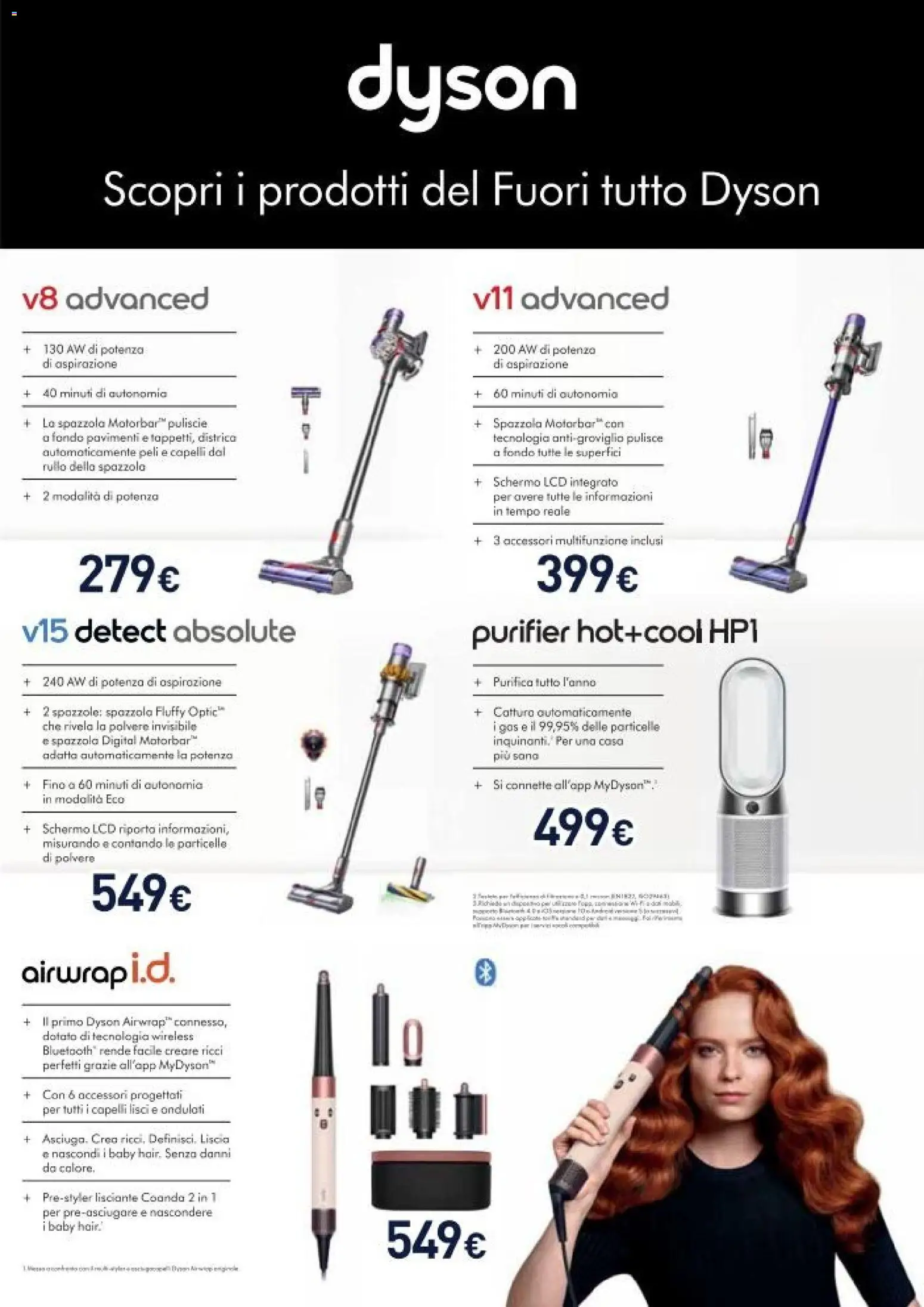 Volantino Unieuro del 16.01.2026 | Pagina: 44 | Prodotti: Spazzola, Rullo, Schermo, Dyson