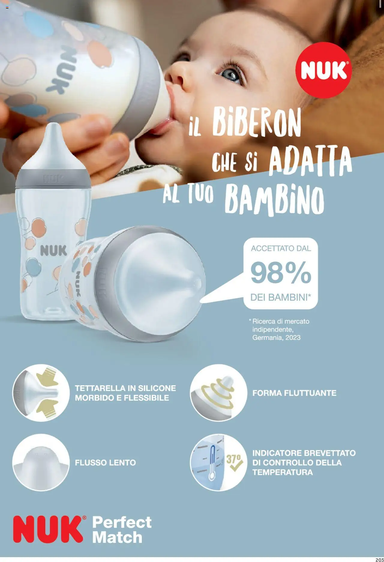 Volantino Prenatal del 01.01.2025 | Pagina: 22 | Prodotti: Biberon, Silicone