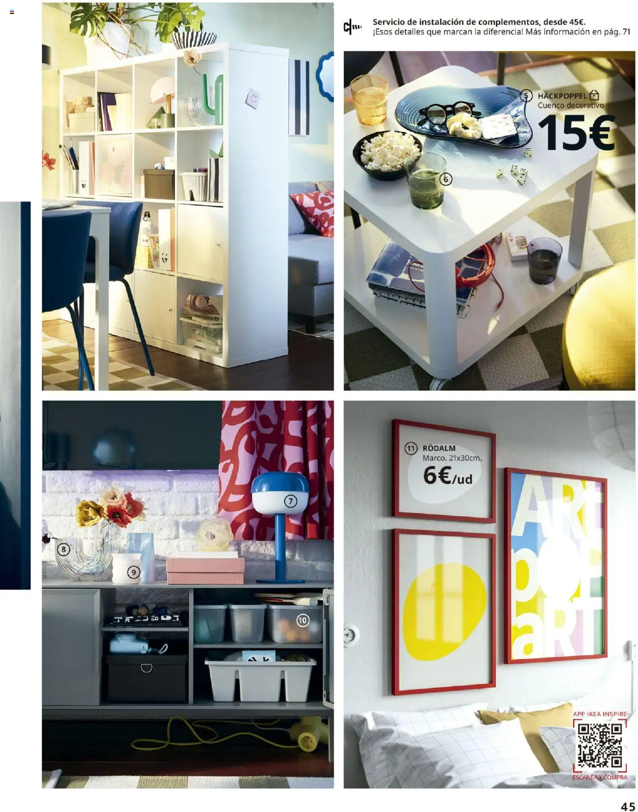 Catálogo IKEA Accesorios y decoración │ válido desde el 04.02.2025 | Página: 45