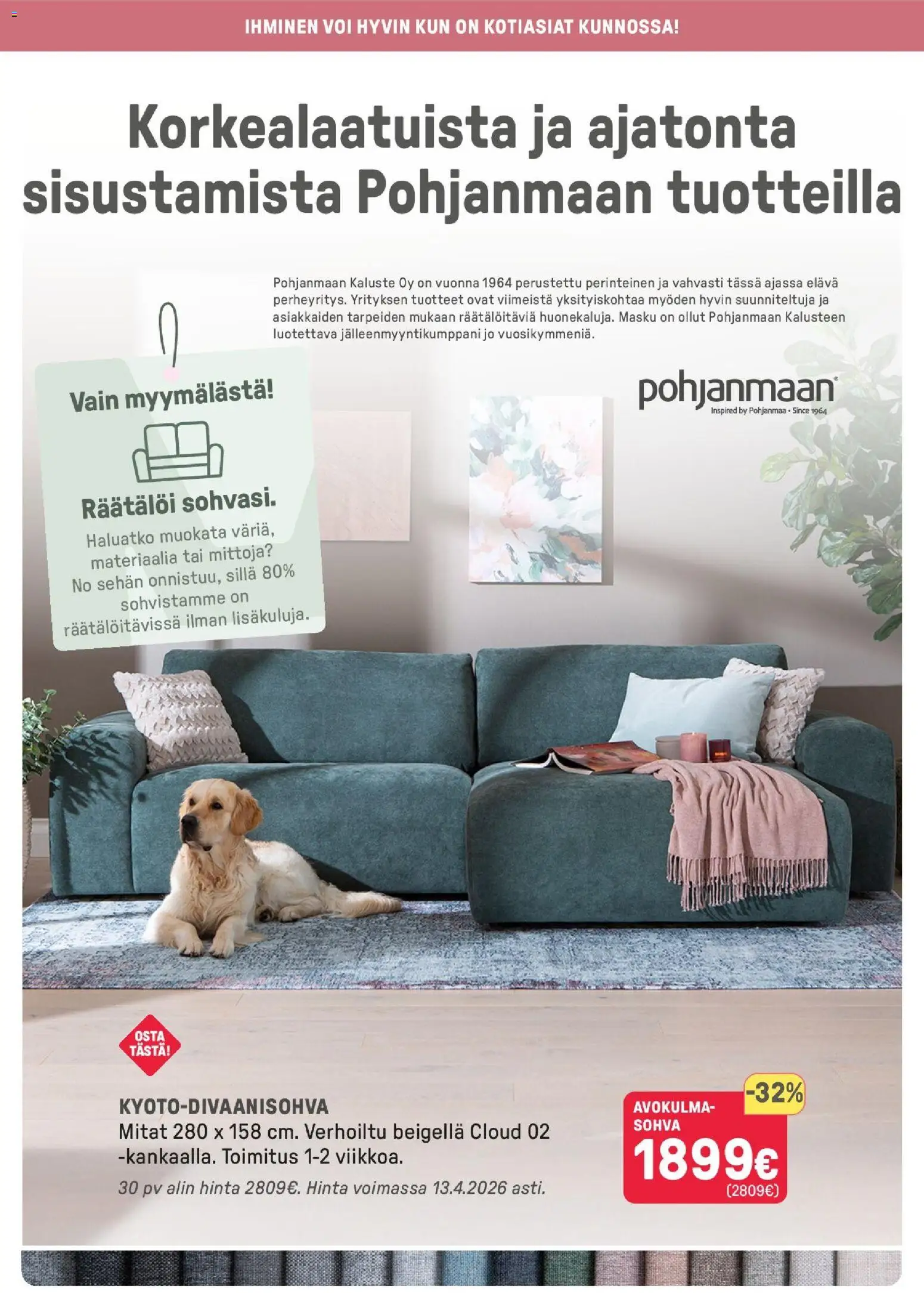 Masku tarjoukset – voimassa 08.04.2026 alkaen | Sivu: 12 | Tuotteet: Sohva, Voi