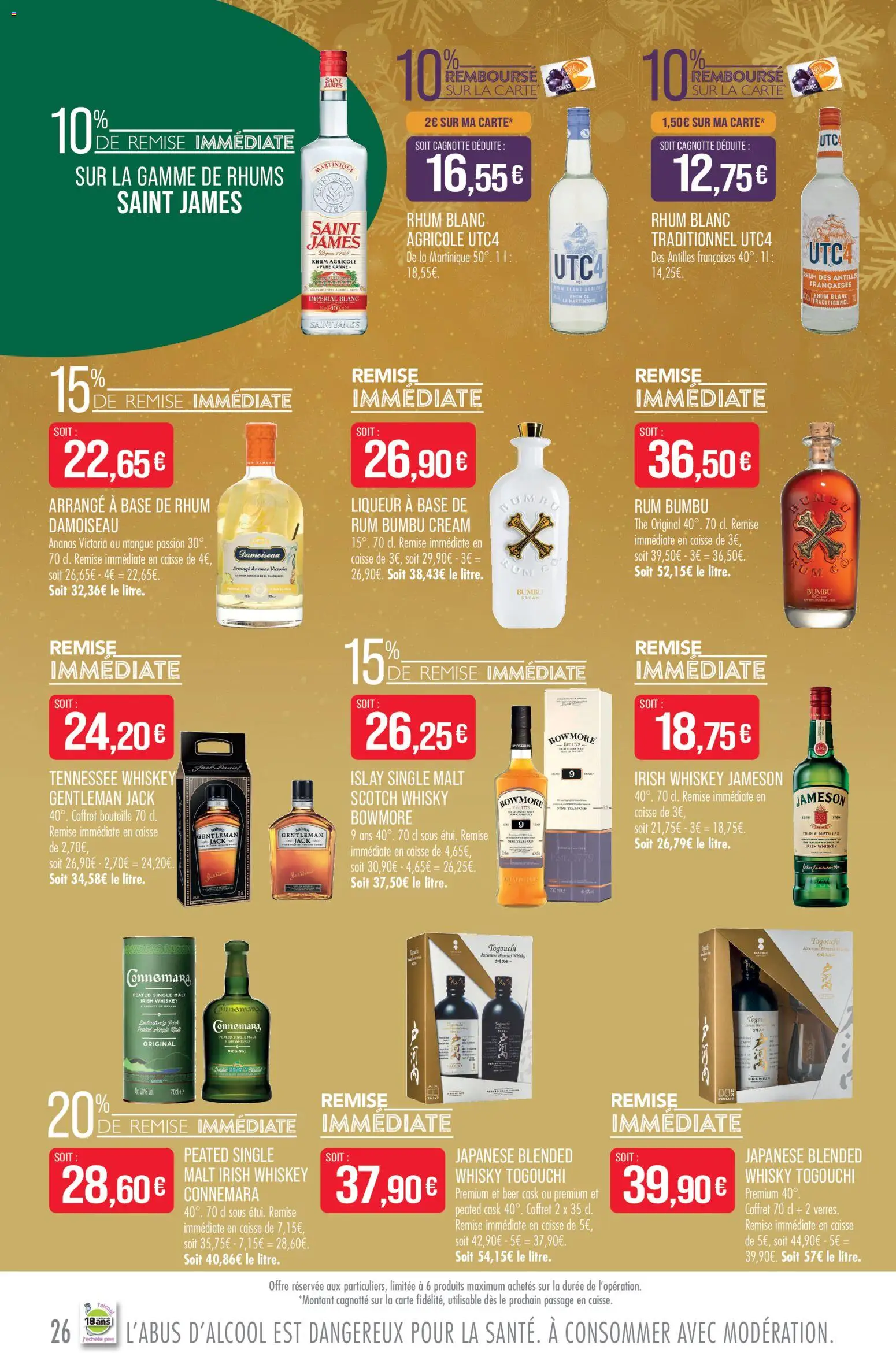 {H1} | Page: 26 | Produits: Base, Rhum, Thé, Ananas