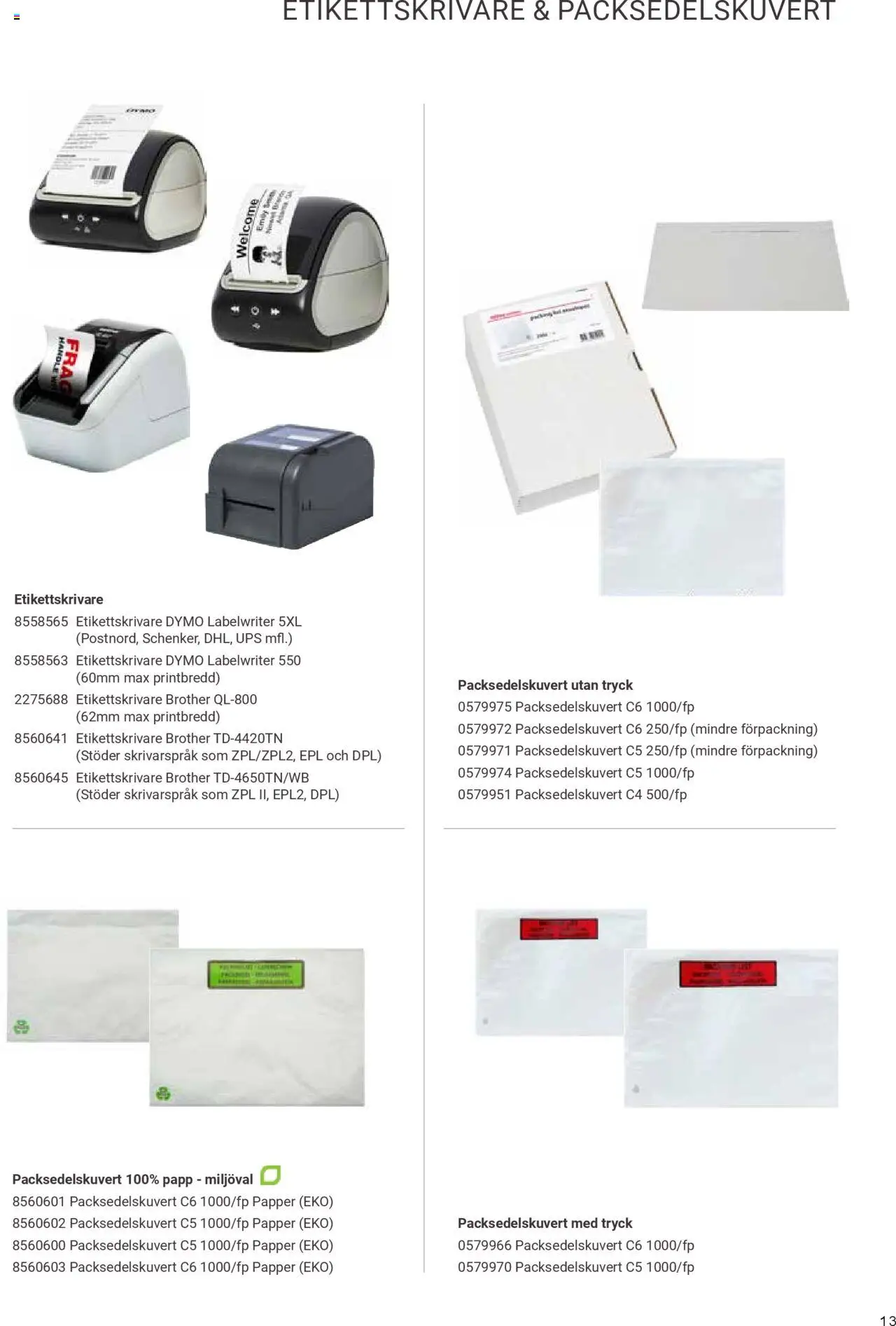 Office Depot reklamblad aktuell från 11.11.2024 | Sida: 13 | Produkter: Papper