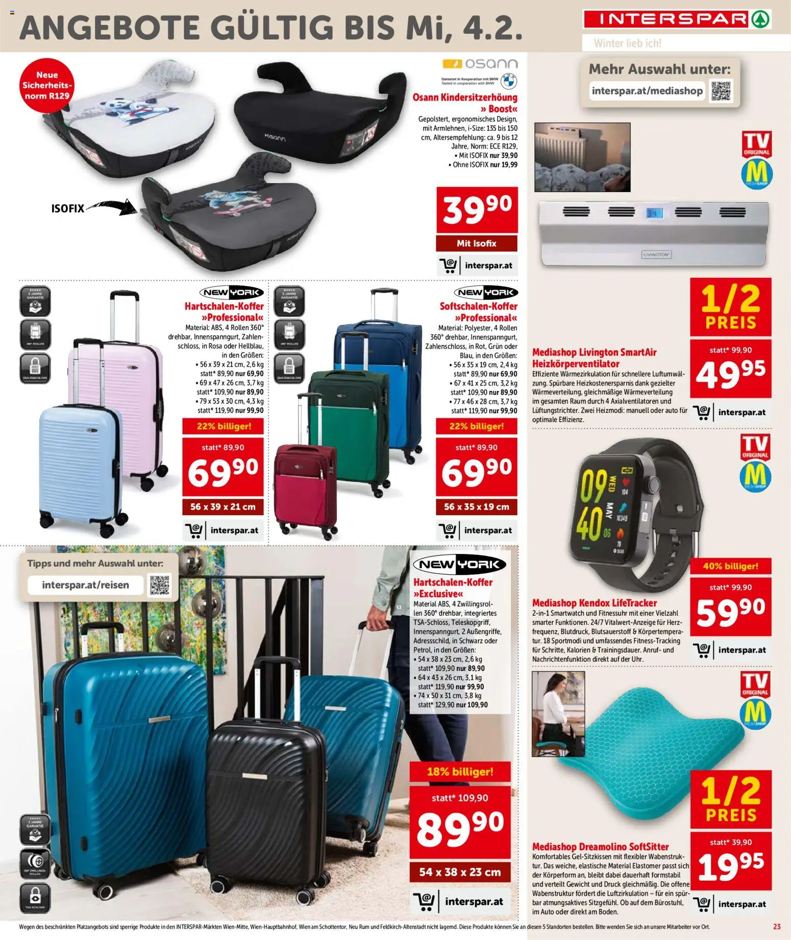 Interspar Flugblatt - Kärnten gültig ab 15.01.2026 | Seite: 24 | Produkte: Gewicht, Smartwatch