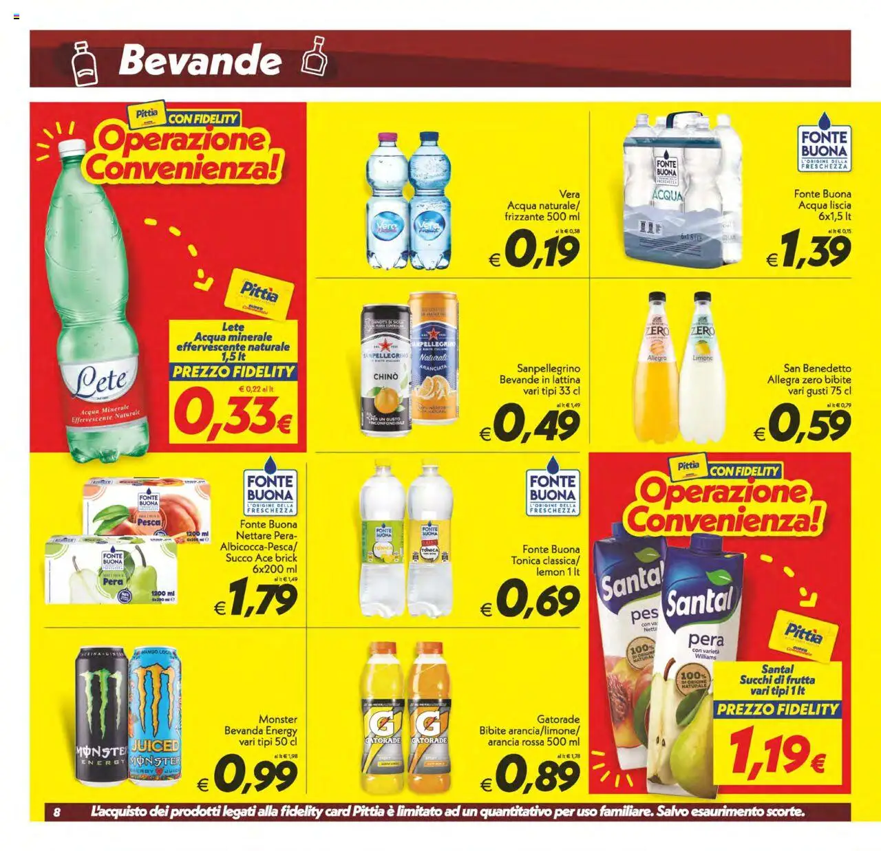 Volantino SuperConveniente del 23.09.2025 | Pagina: 8 | Prodotti: Mango, Pesca, Bibite, Arancia