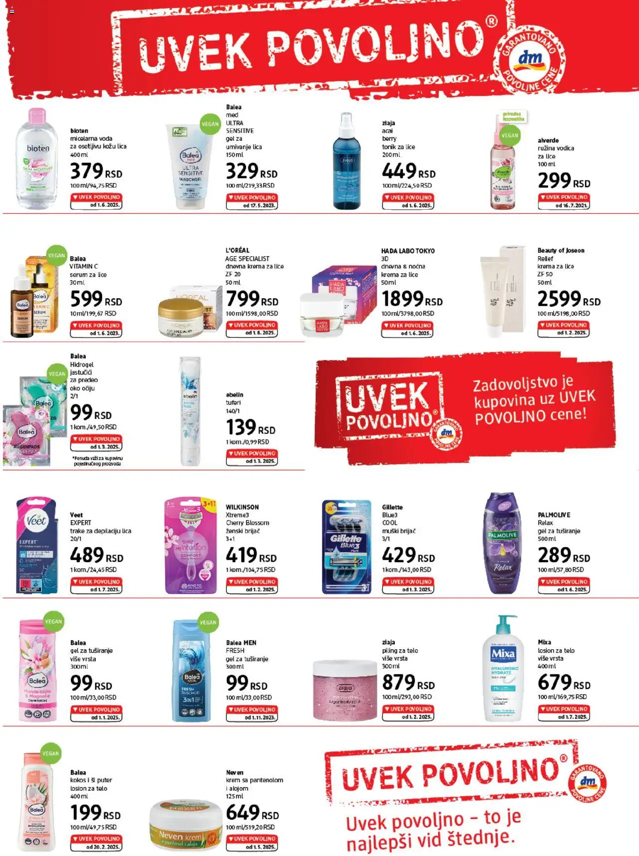 DM Drogerie katalog - važi od 16.08.2025 | Strana: 4 | Proizvode: Palmolive, Krema, Gel za tuširanje, Tonik