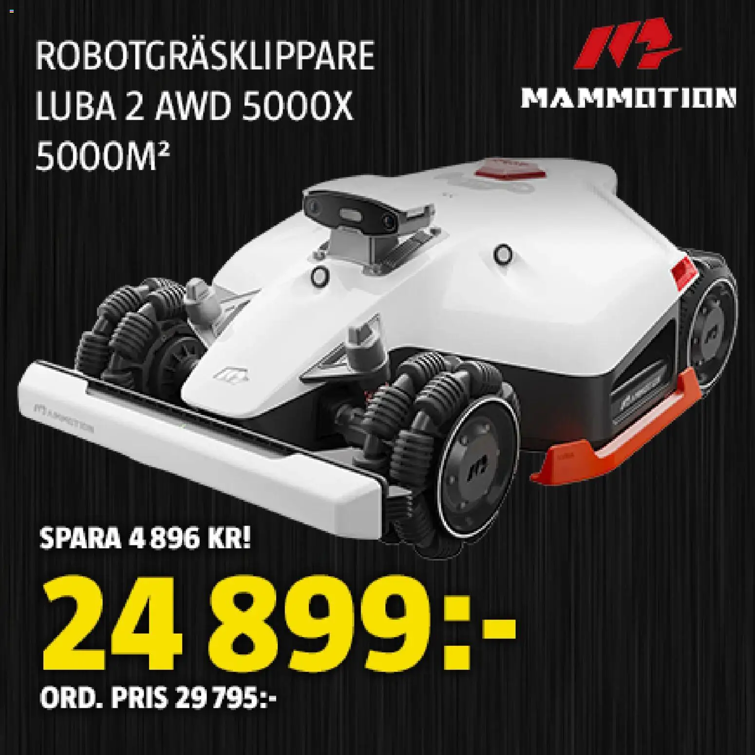 Bauhaus reklamblad aktuell från 24.11.2025 | Sida: 12 | Produkter: Robotgräsklippare