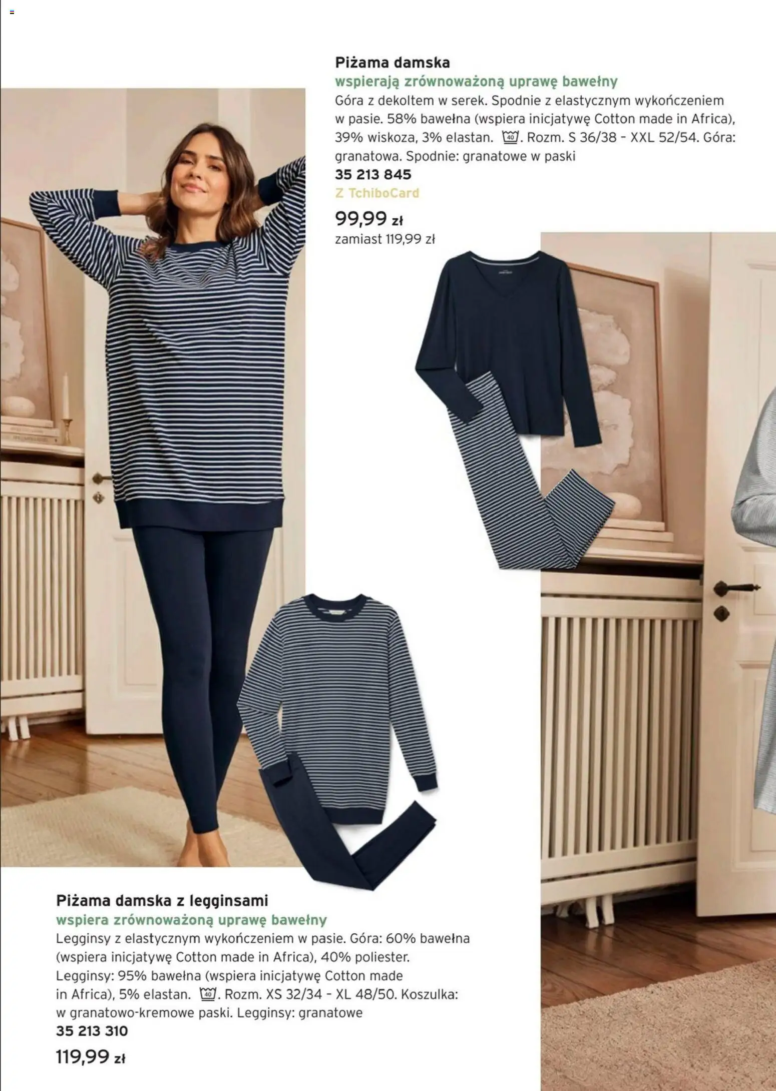 Tchibo promocje od 20.01.2026 | Strona: 8 | Produkty: Spodnie, Piżama, Legginsy