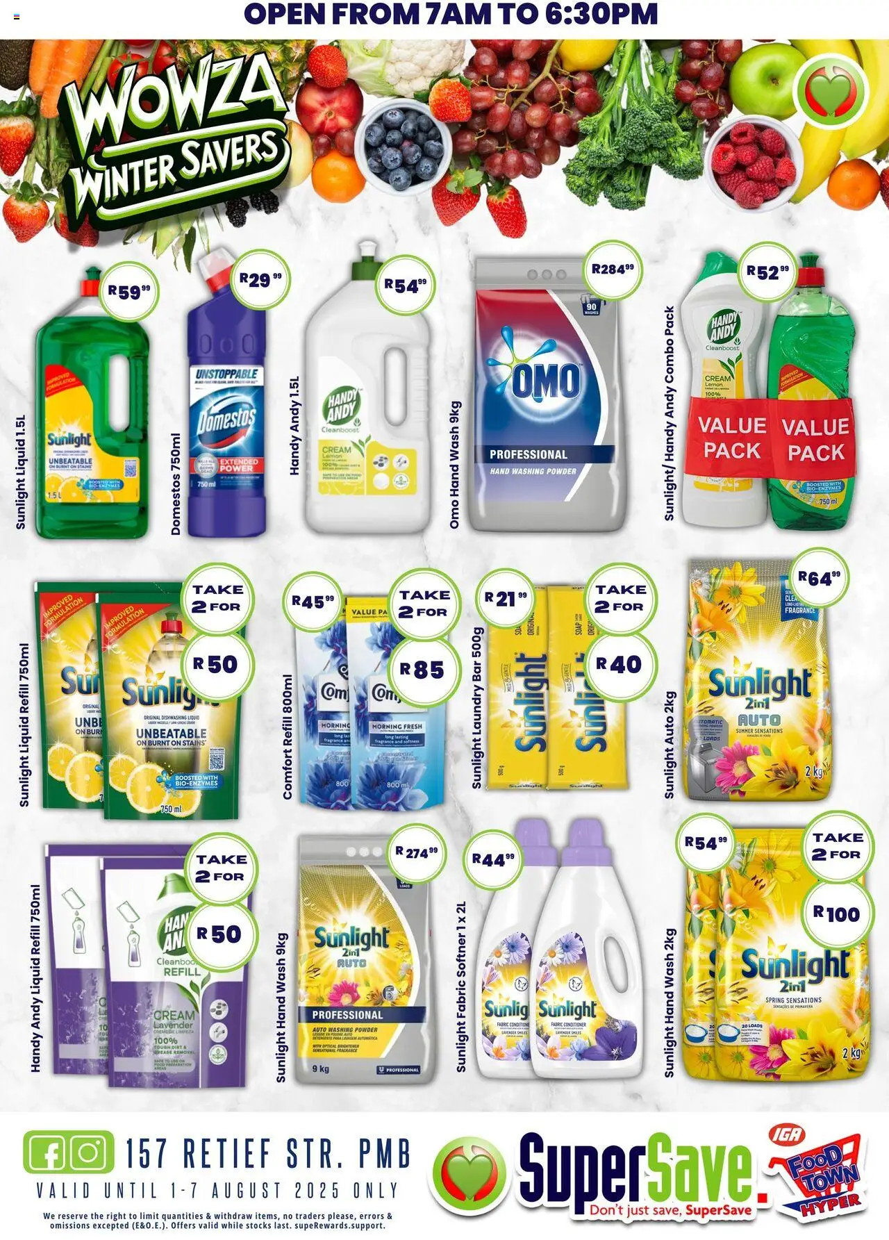 Super Save Specials │ valid from 01.08.2025 | Page: 6 | Products: Fragrance, Powder, Cream, Lemon