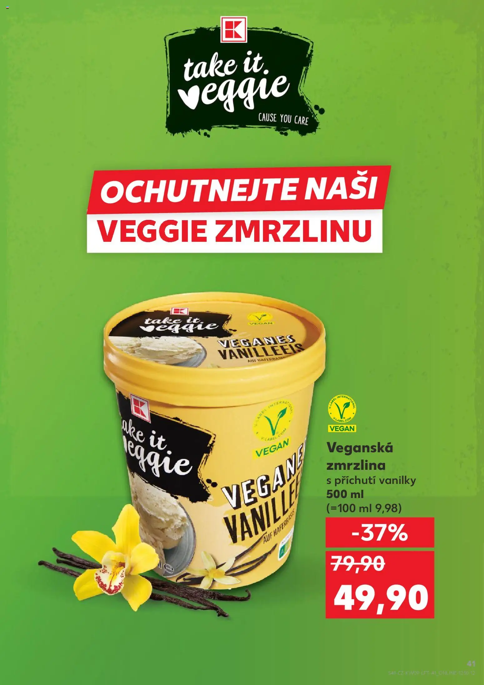 Kaufland leták od 25.02.2026 | Strana: 41 | Produkty: Veggie, Vegan, Zmrzlina, Veganská zmrzlina