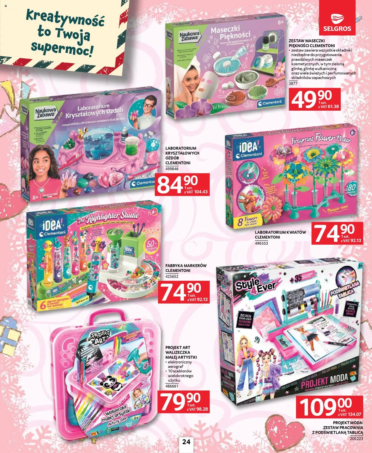 Selgros cash&carry Gazetka - Zabawki od 20.11.2025 | Strona: 24 | Produkty: Maseczki