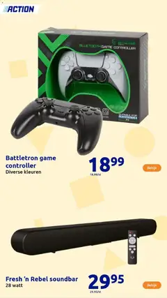 Action - Presents week  - Voorbeeld van een folder van Action, geldig van 22.10.2025 | Pagina: 149 | Producten: Playstation, Bluetooth