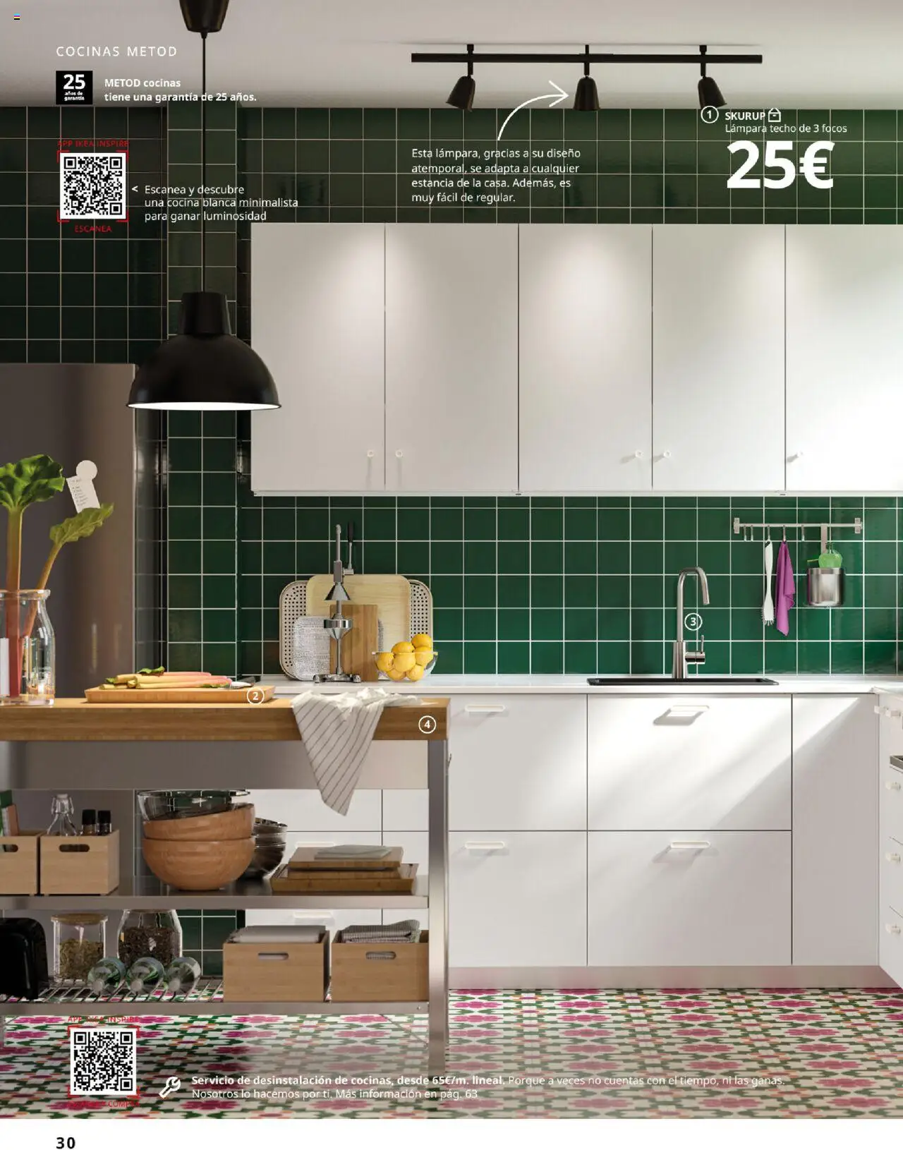 Catálogo IKEA Cocinas │ válido desde el 01.09.2025 | Página: 30 | Productos: Cocina, Lámpara