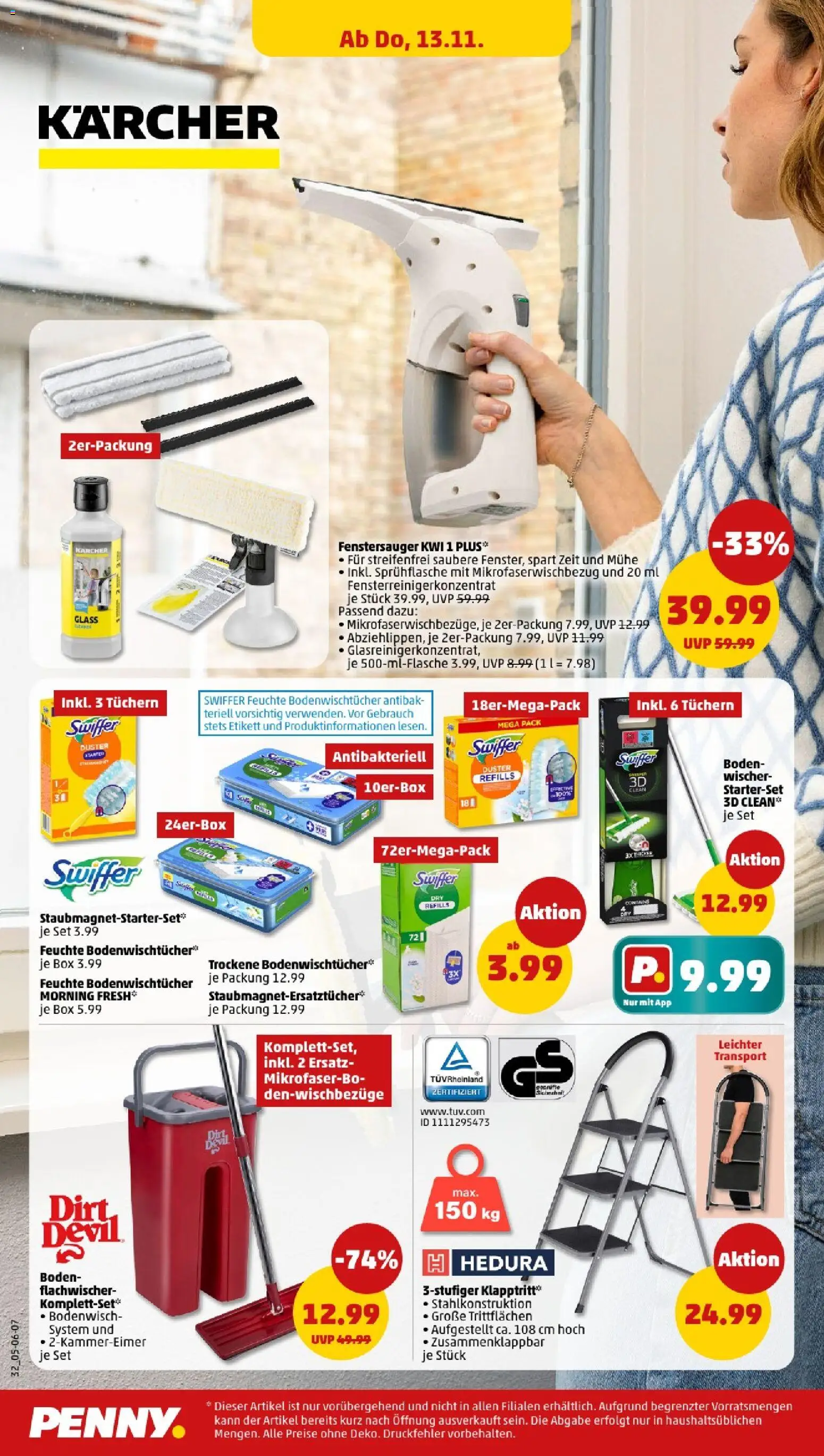 Penny - Saarland – gültig ab 10.11.2025 | Seite: 32 | Produkte: Box, Swiffer