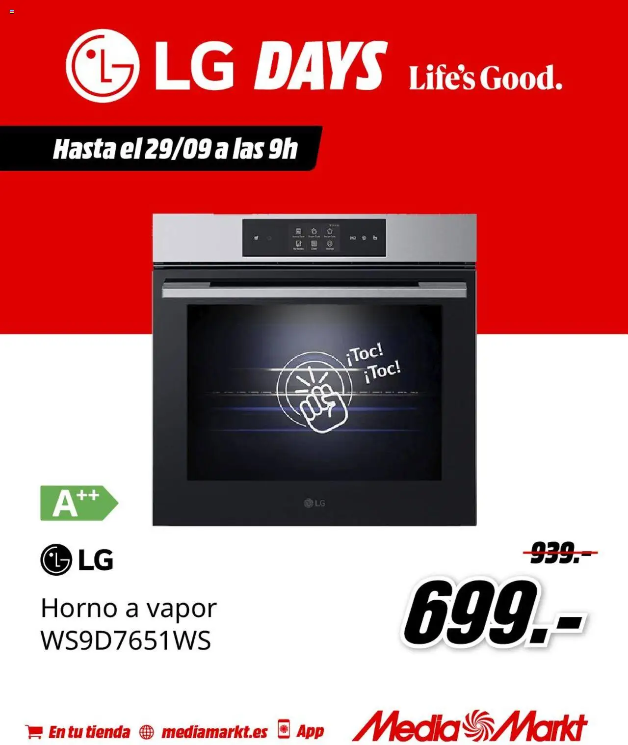 Media Markt folleto │ válido desde el 25.09.2025 | Página: 4 | Productos: Horno