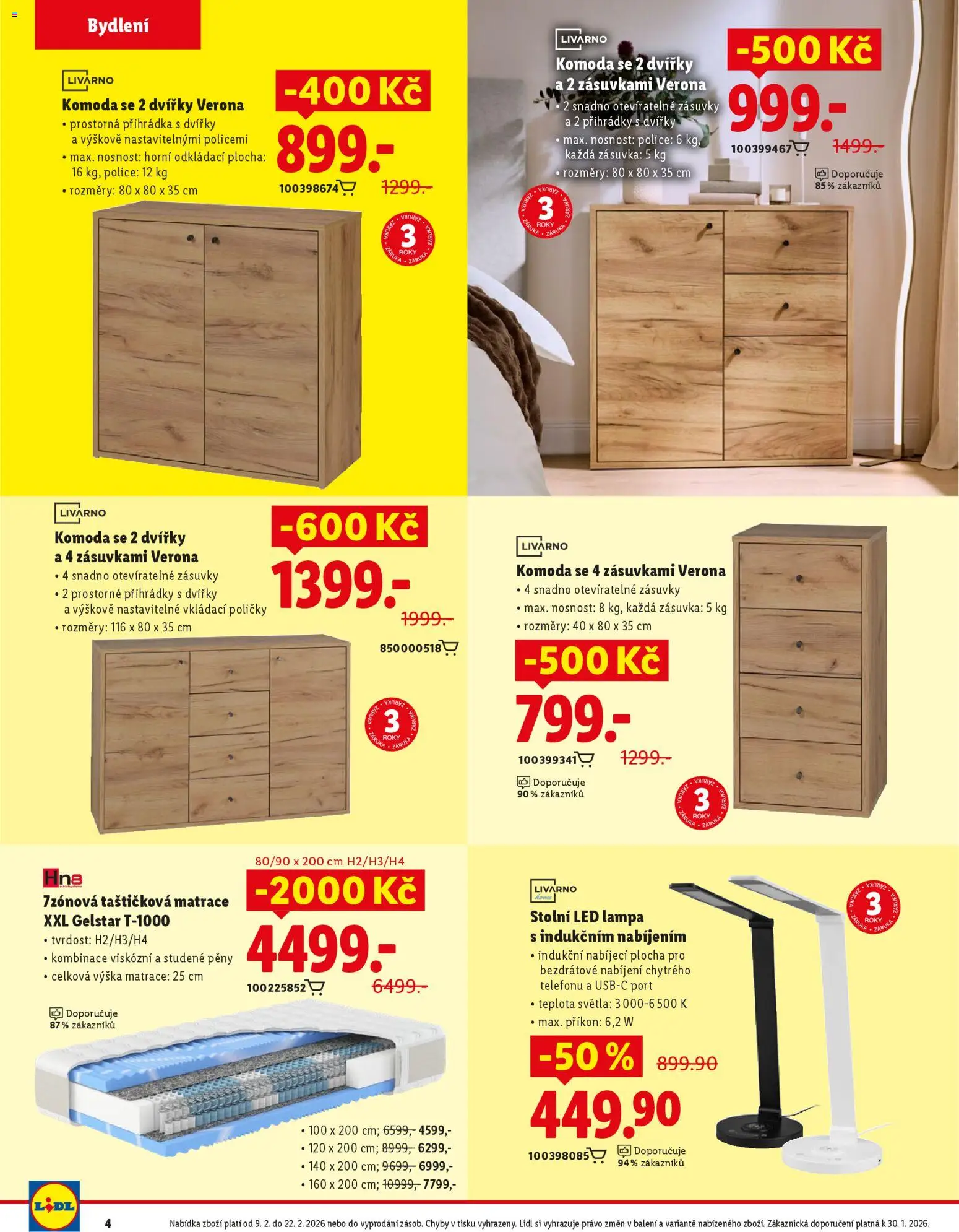 Lidl magazín od 09.02.2026 | Strana: 4