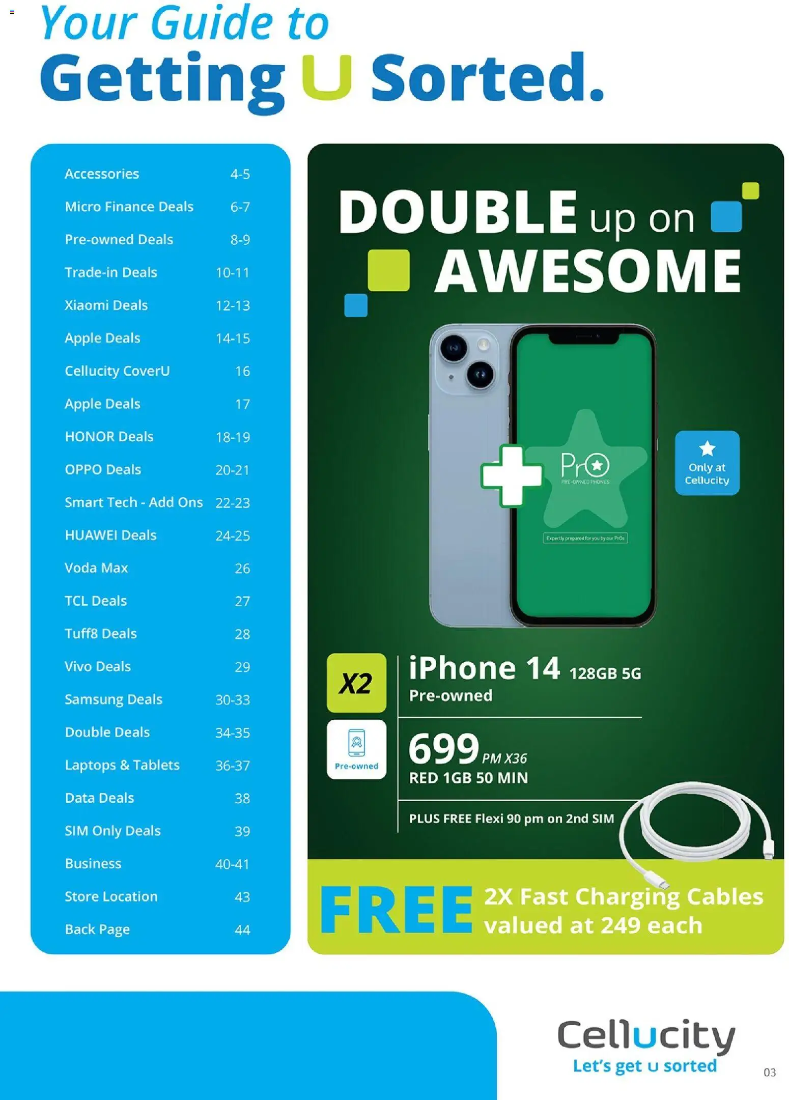 New Cellucity catalogue – valid from 06.03.2026 | Page: 3 | Products: Data, Sim
