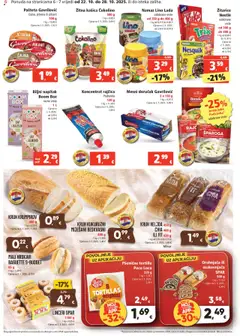 Katalog Spar - Pregled kataloga iz trgovine Spar, vrijedi od 22.10.2025 | Stranica: 6 | Proizvodi: Kruh, Rajčica, Čokolino, Namaz
