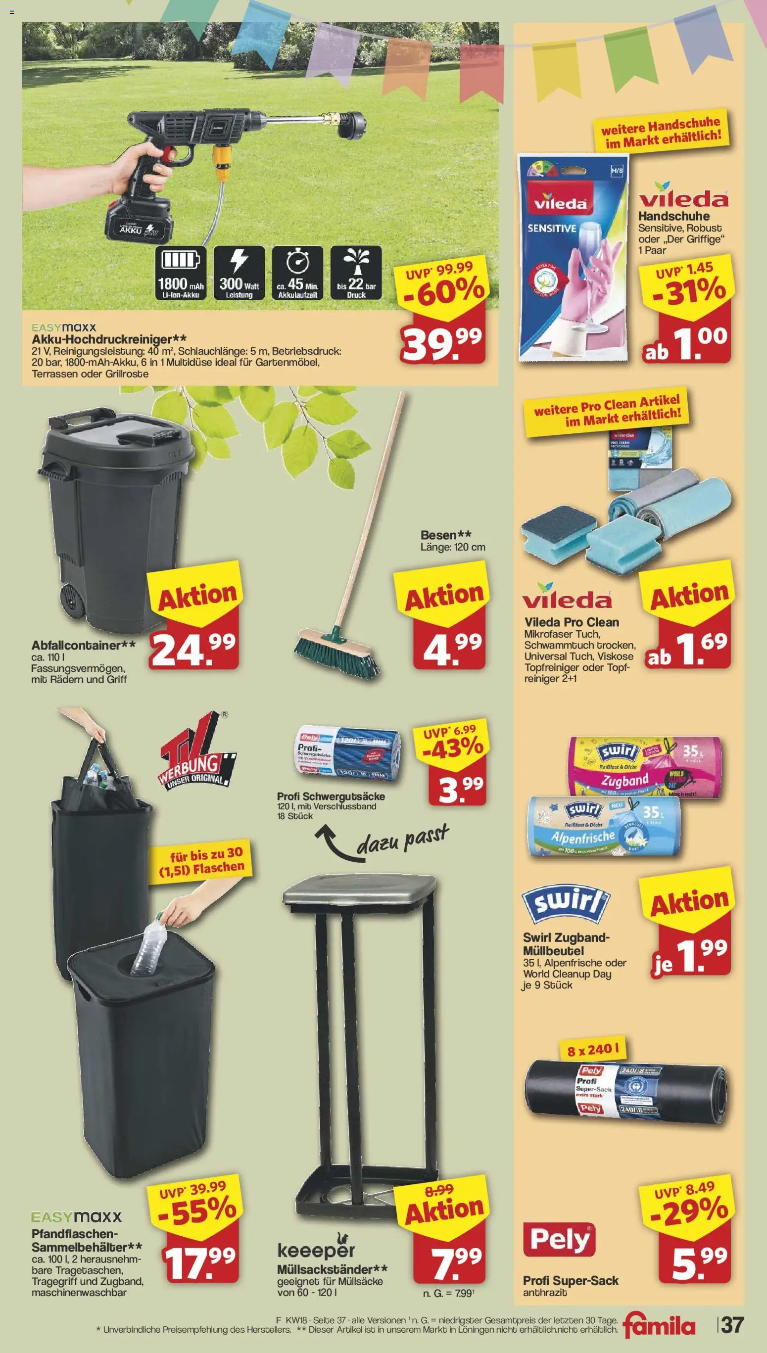 Famila Nordwest Prospekt 	 – gültig ab 27.04.2026 | Seite: 38 | Produkte: Handschuhe