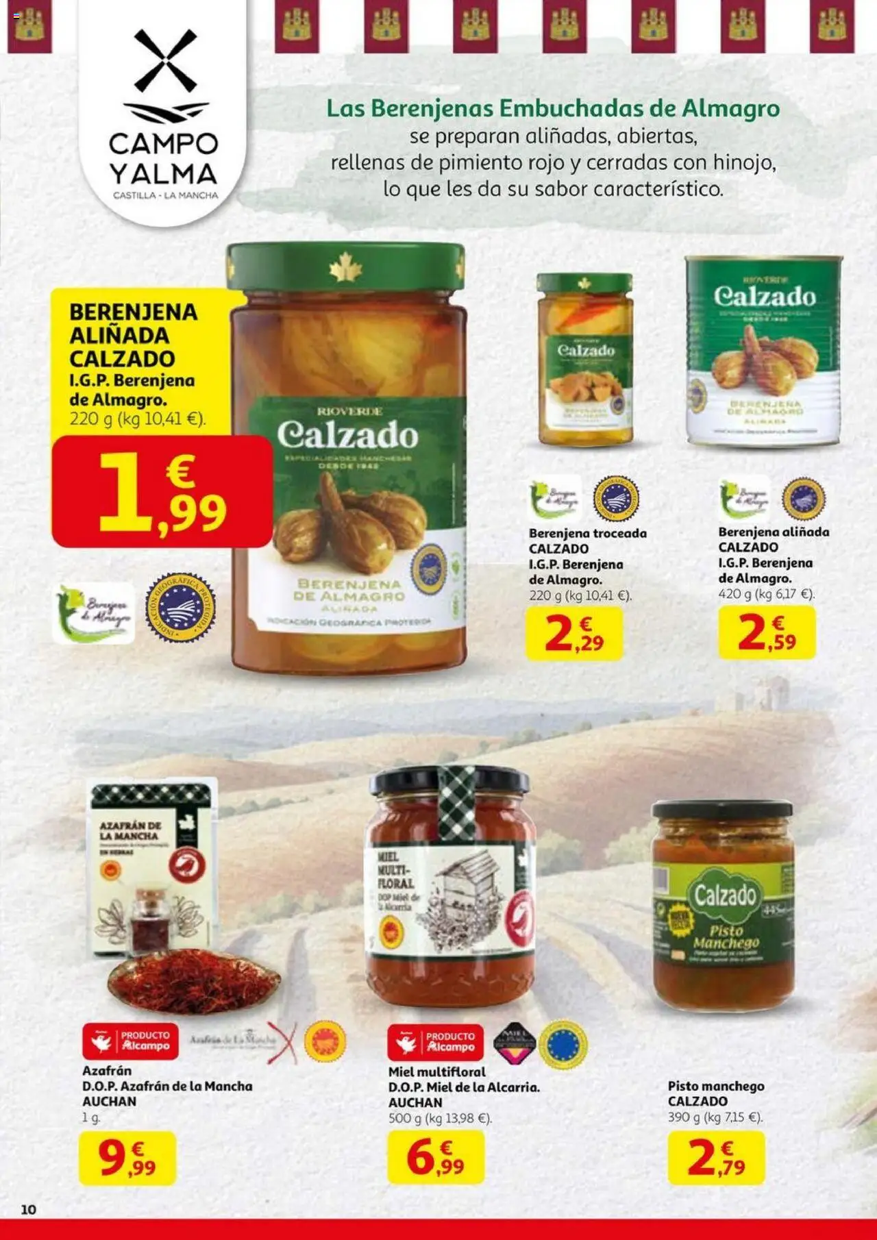 Alcampo - Castilla La Mancha auténtica por naturaleza │ válido desde el 06.10.2025 | Página: 10 | Productos: Ψηφιακή κάμερα, Κάδος απορρυμάτων