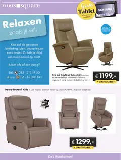 Woonsquare - Folder - Voorbeeld van een folder van Woonsquare, geldig van 15.12.2025 | Pagina: 8 | Producten: Tablet