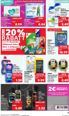 WILKINSON SWORD Rasierer mit Ersatzklingen, versch. Sorten, je 4 - 9 Klingen inkl. Griff je Packg. – gültig ab 11.09.2025 | Seite: 35