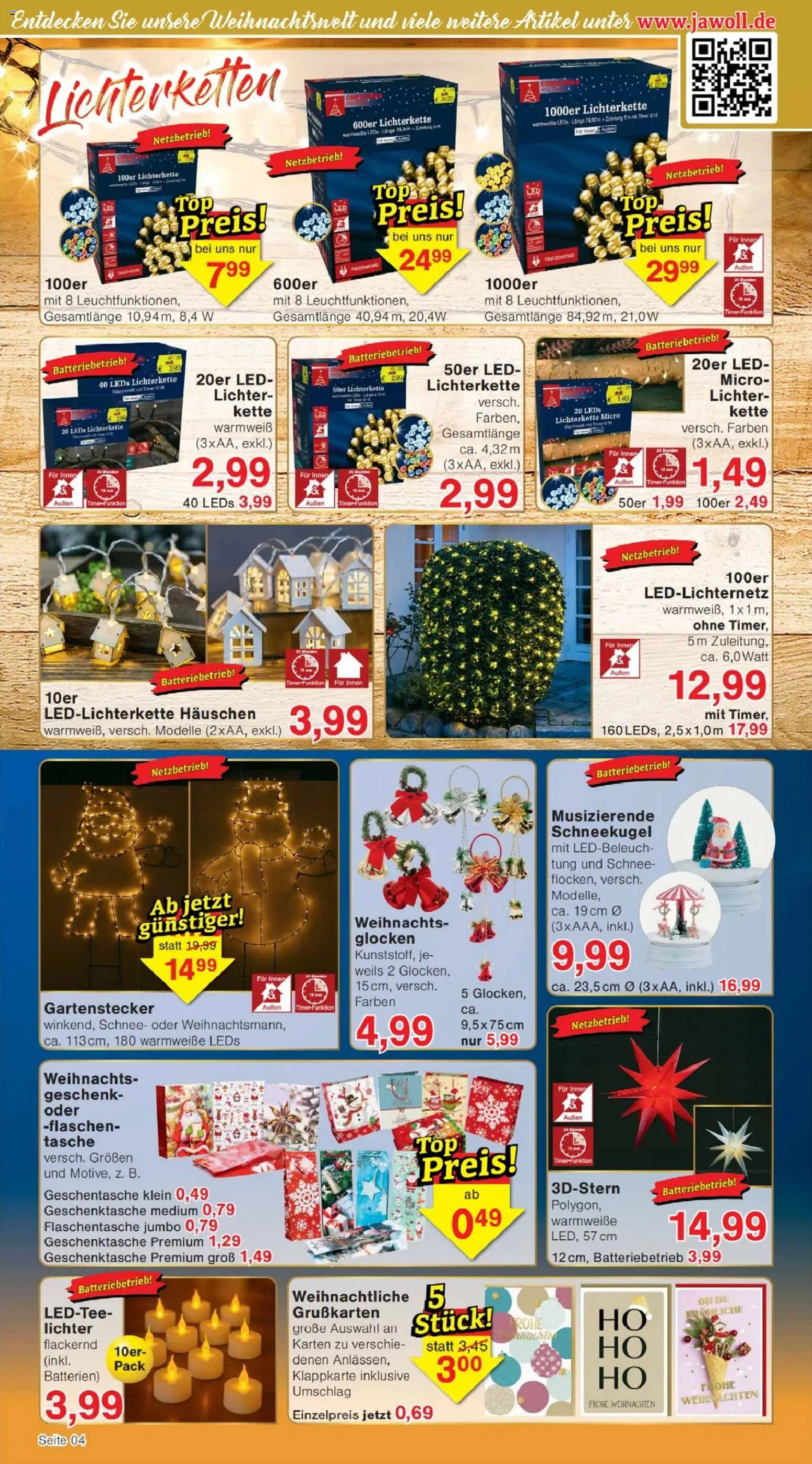 Jawoll Prospekt – gültig ab 15.12.2025 | Seite: 4 | Produkte: Tasche, Grill, Batterien, Batterie