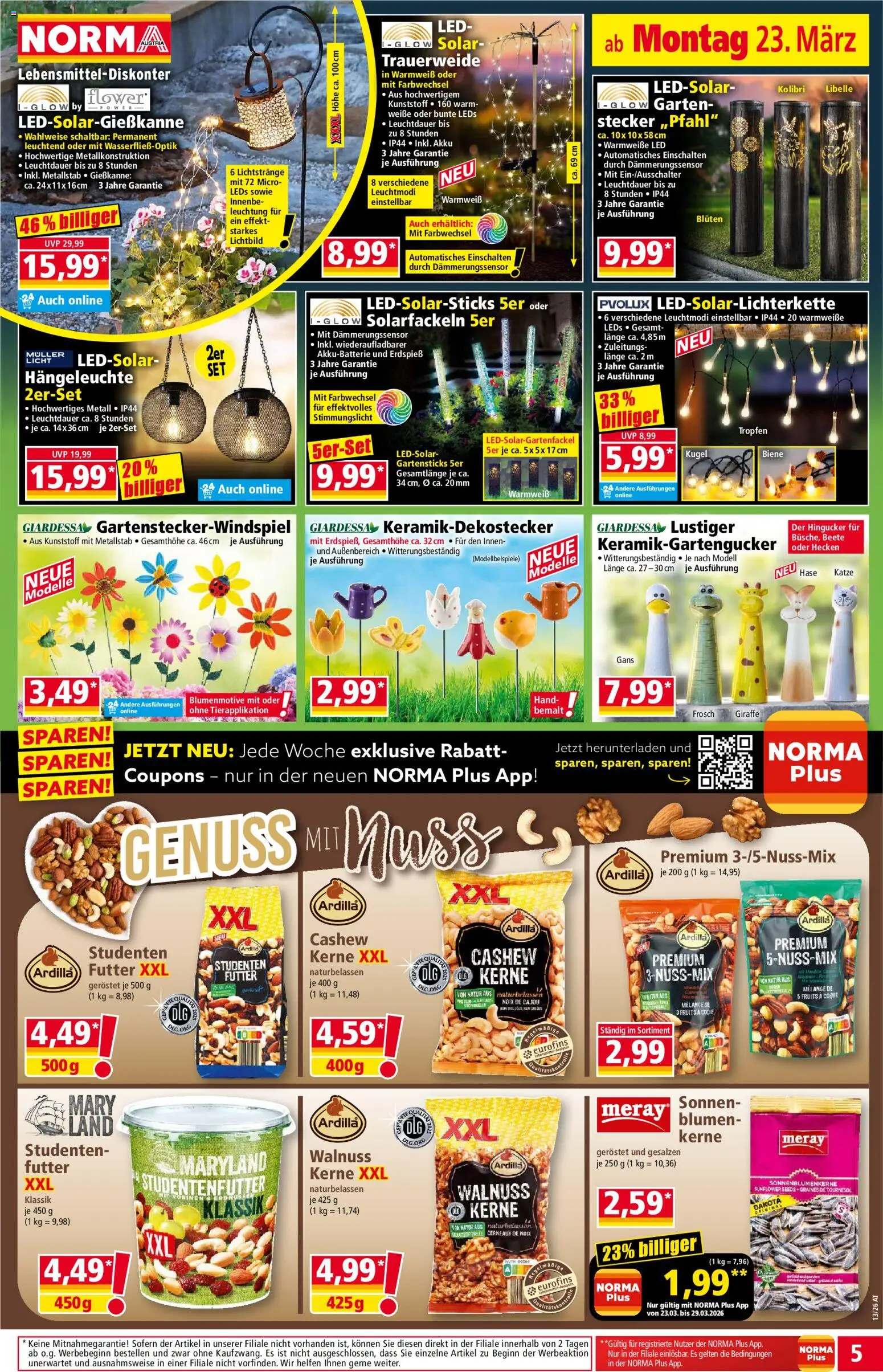 Norma Flugblatt gültig ab 23.03.2026 | Seite: 5