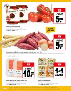 JUMBO folder / publicité - Voorbeeld van een folder van JUMBO, geldig van 11.03.2026 | Pagina: 4 | Producten: Aardappel, Zoete Aardappel, Kan, Schaal