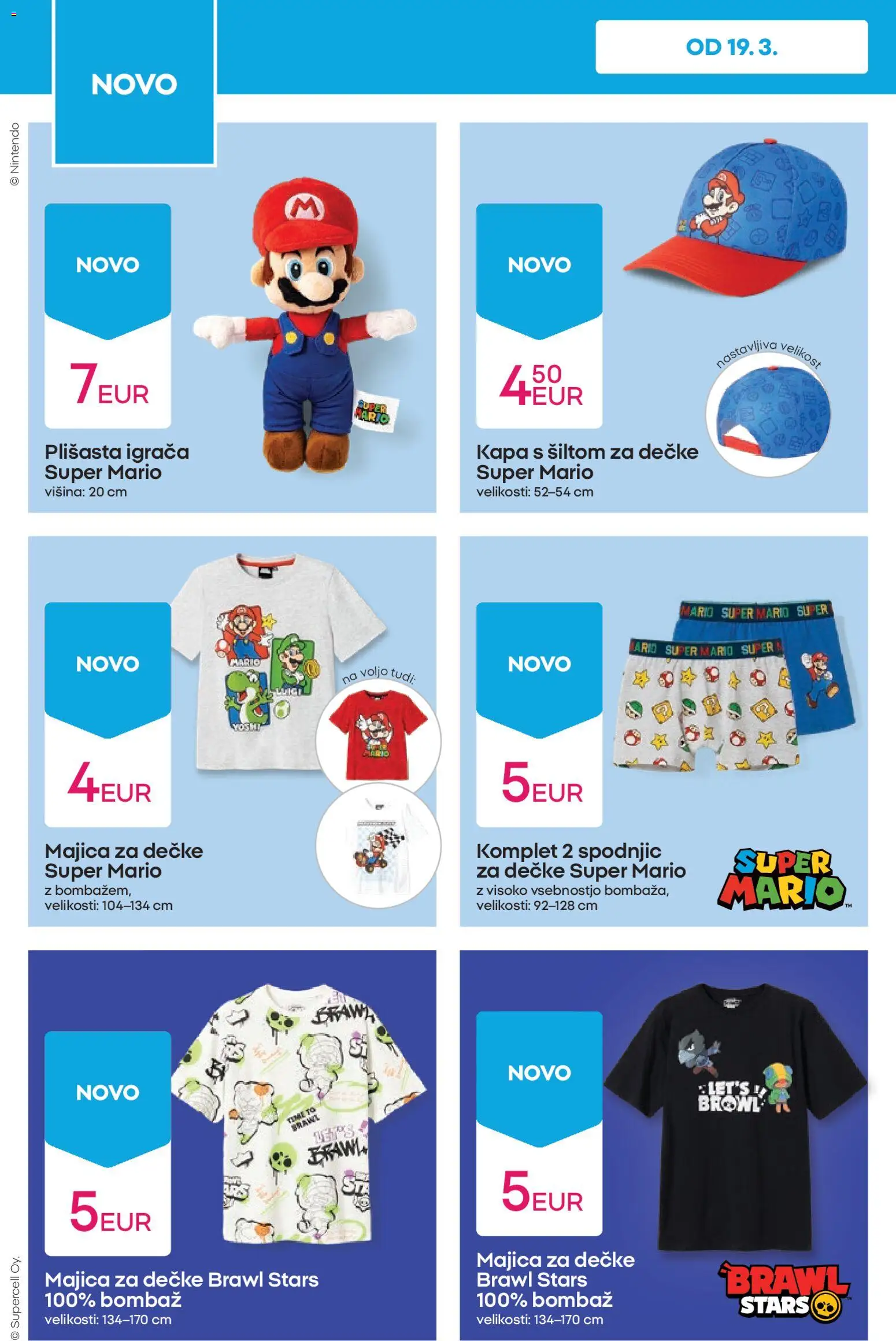 Novi Pepco katalog ponudbe – veljaven od 19.03.2026 | Stran: 6 | Izdelki: Majica, Kapa