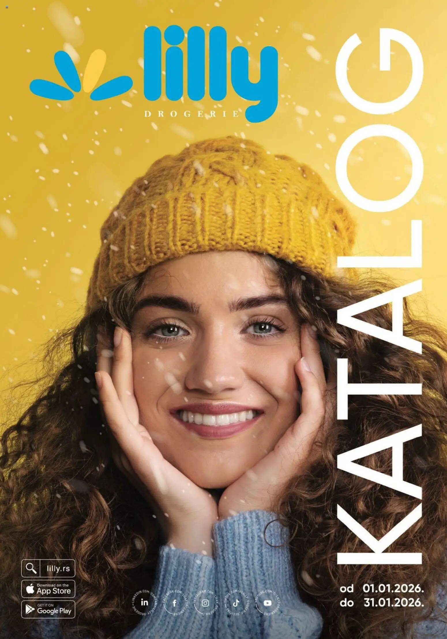 Lilly drogerie katalog - važi od 01.01.2026 | Strana: 1