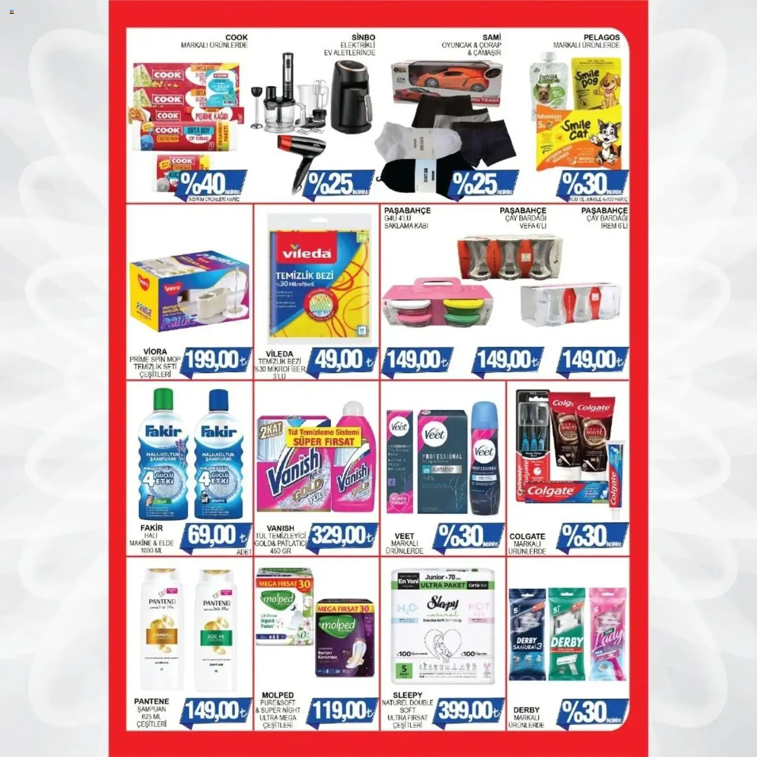 Furpa Katalog - 13.03.2026 tarihinden itibaren geçerlidir | Sayfa: 7 | Ürünler: Halı, Çay, Çorap, Çay bardağı