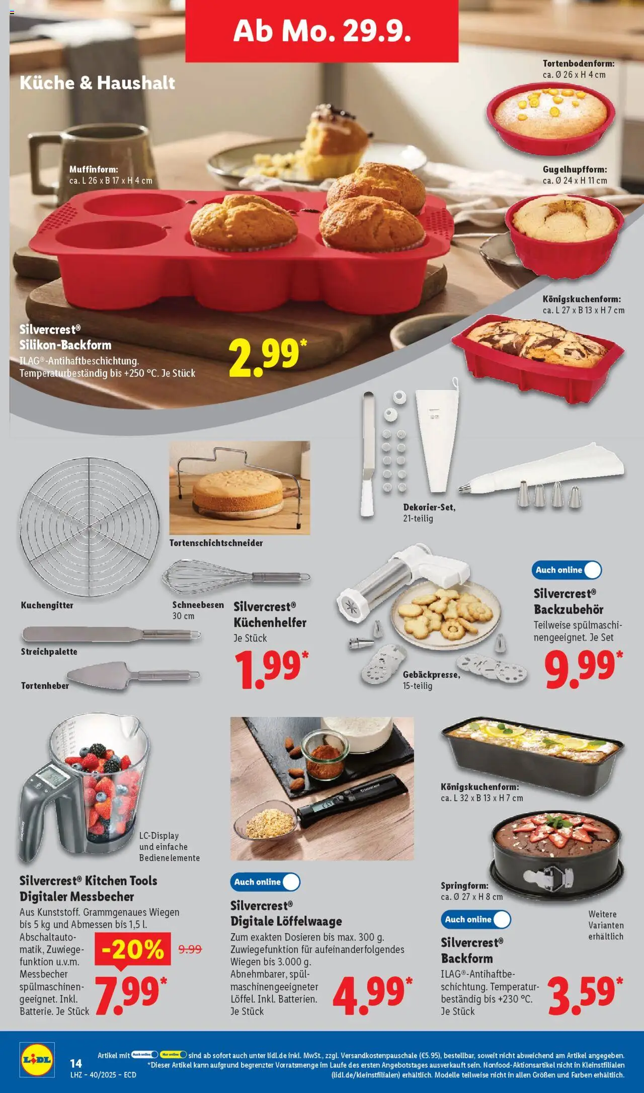 Lidl Prospekt 	 – gültig ab 29.09.2025 | Seite: 24 | Produkte: Küche