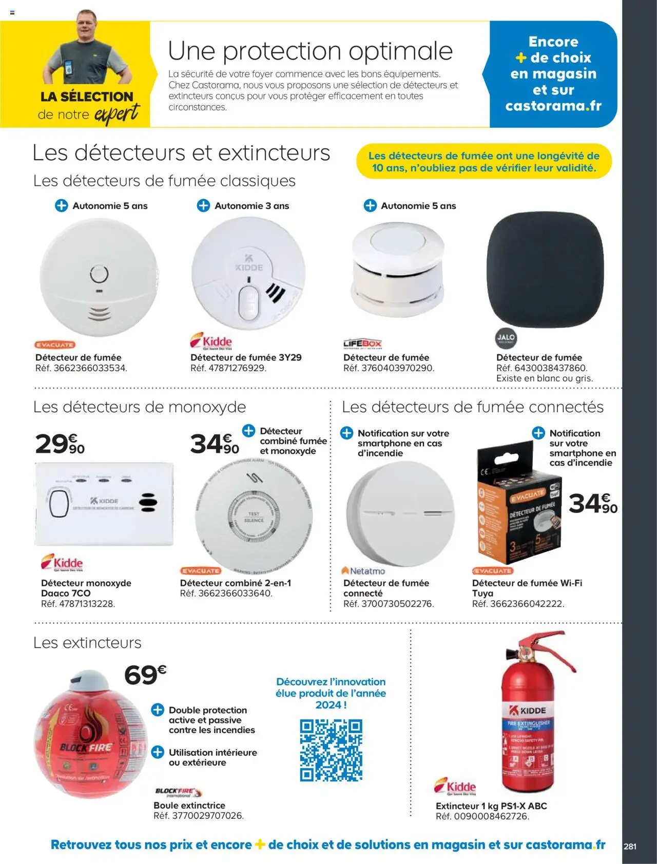  | Page: 281 | Produits: Smartphone, Extincteur