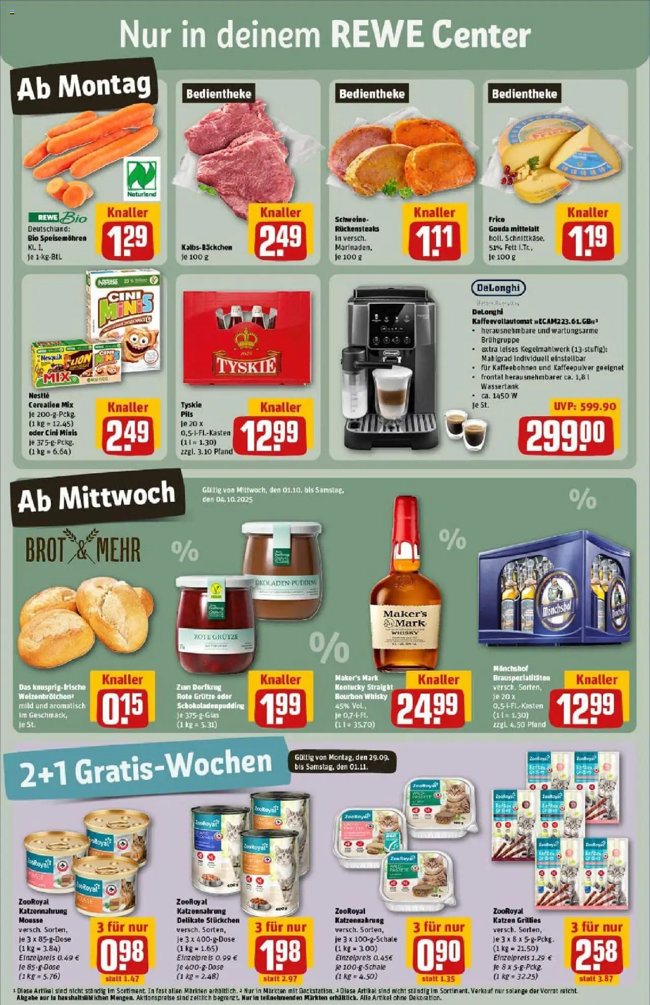 Rewe prospekt Bergneustadt	 – gültig ab 28.09.2025 | Seite: 3 | Produkte: Whisky, Pils, Bourbon, Whiskey