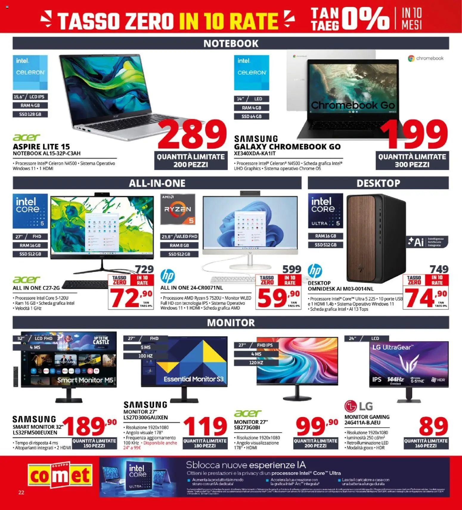 Volantino Comet del 09.04.2026 | Pagina: 22