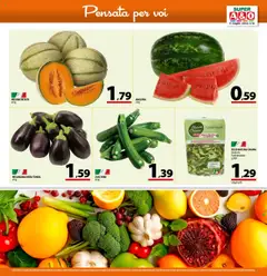 Volantino A&O del 10.07.2025 | Pagina: 3 | Prodotti: Tè, Melanzana, Anguria, Zucchine
