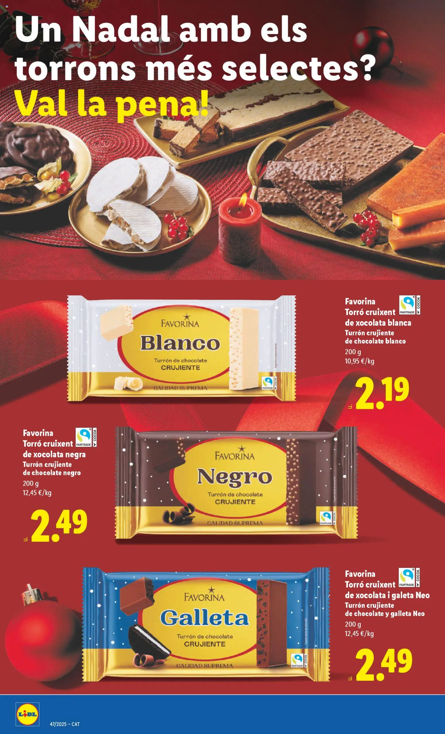 Lidl folleto │ válido desde el 17.11.2025 | Página: 48 | Productos: Chocolate
