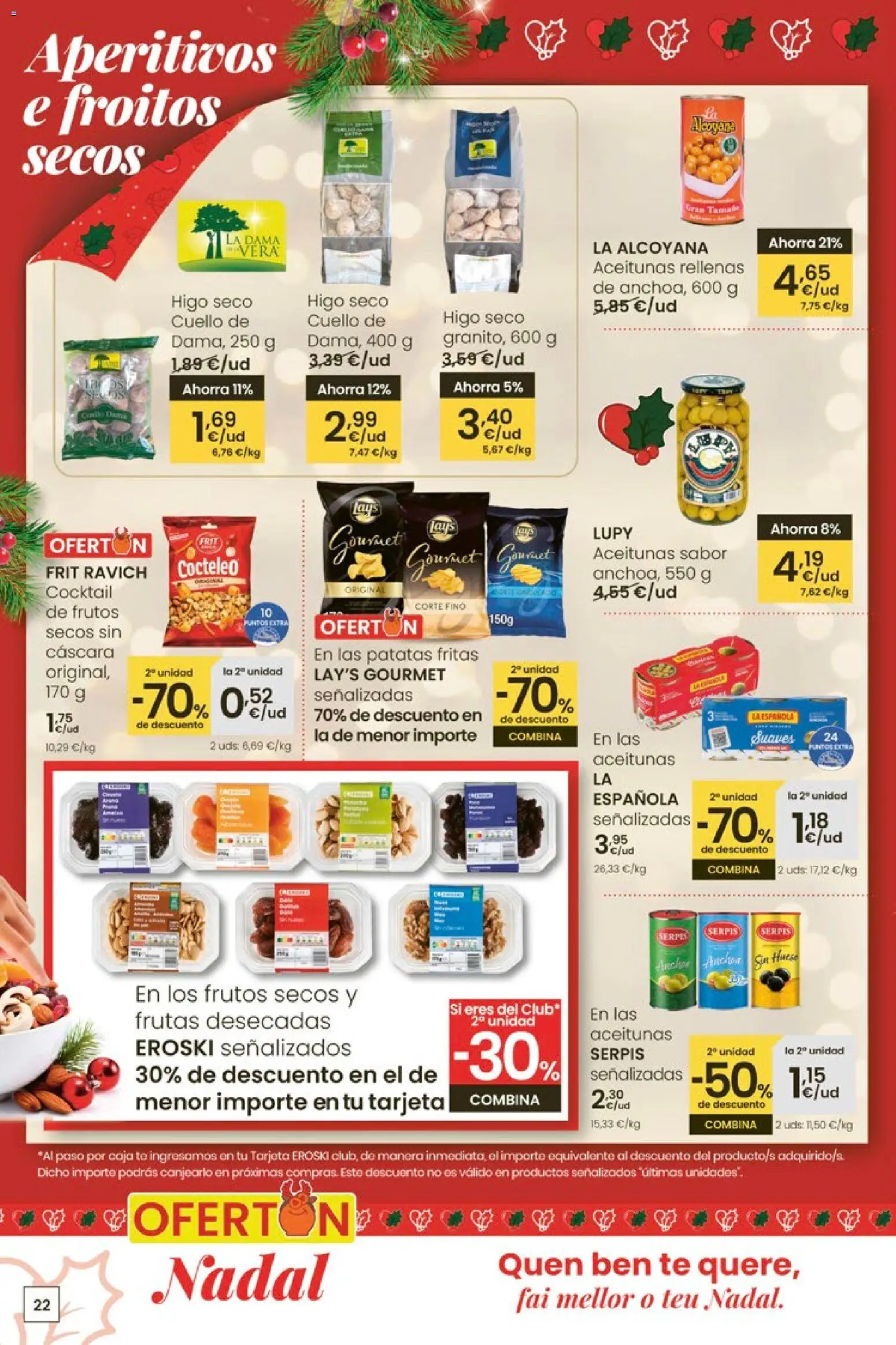 Eroski - Center │ válido desde el 27.11.2025 | Página: 22 | Productos: Frutos secos, Té, Caja