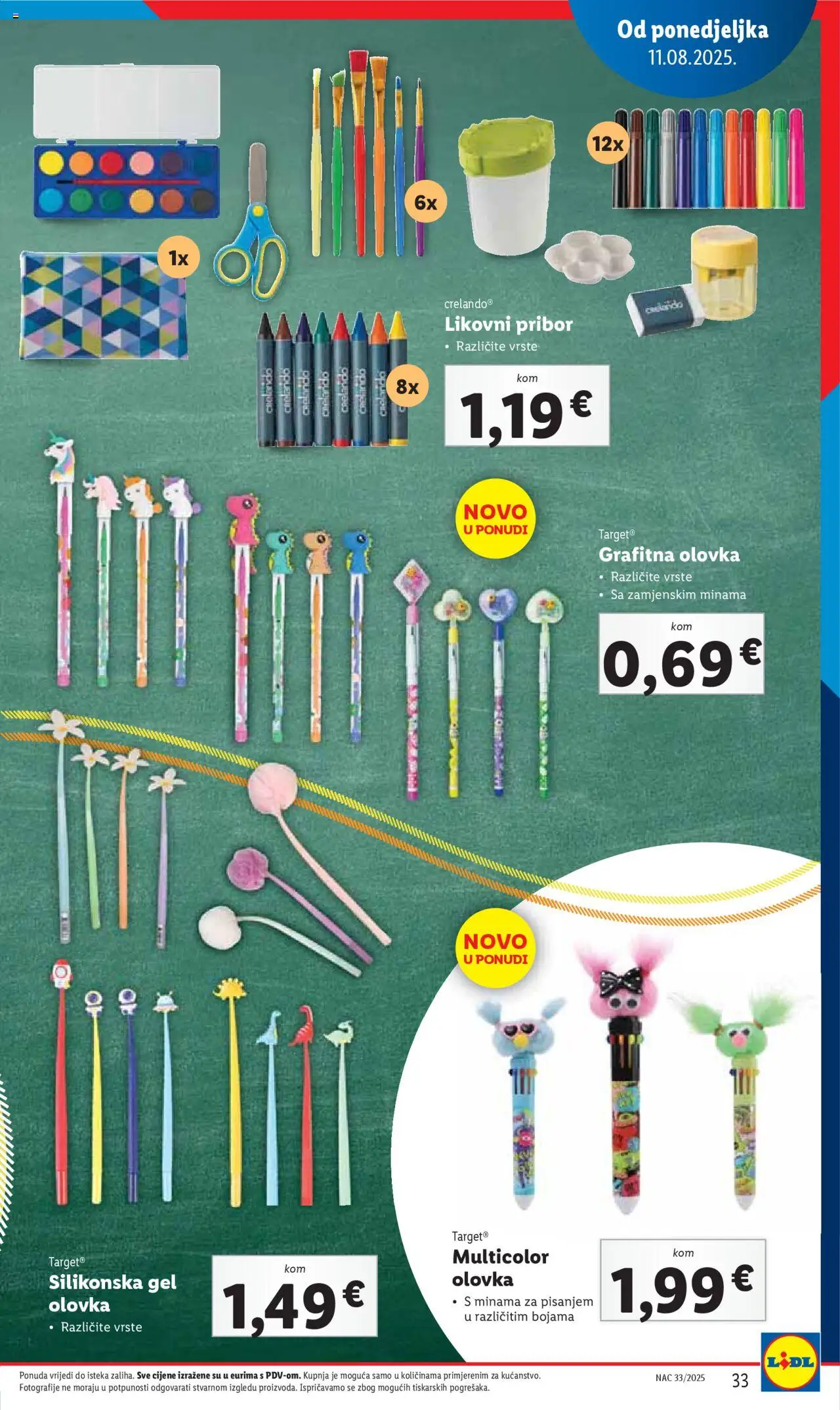 Lidl katalog | vrijedi od 31.07.2025 | Stranica: 33