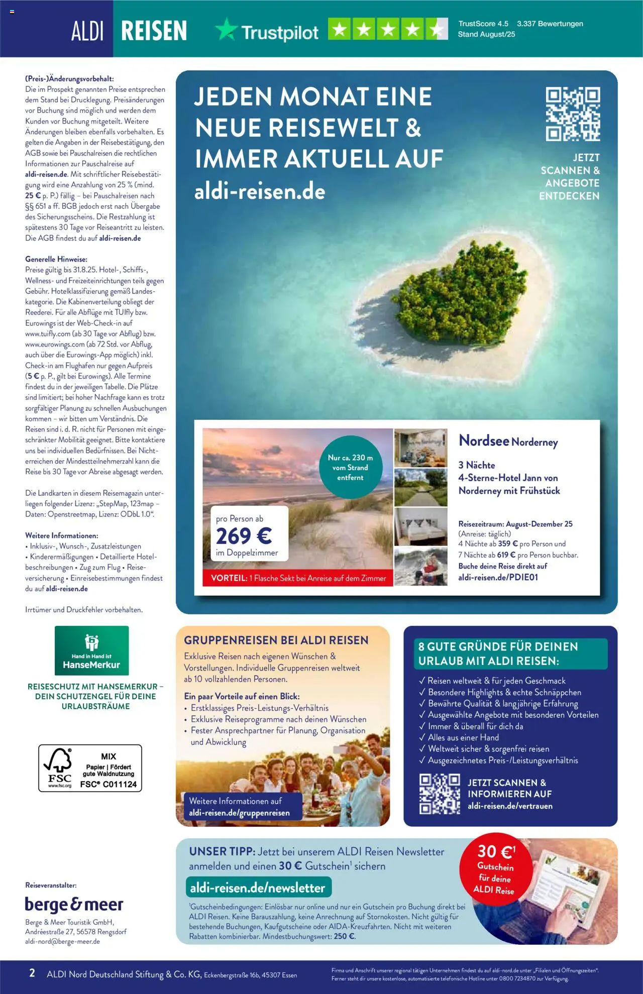 Aldi Reisen - Reise-Highlights - gültig ab dem 01.08.2025 | Seite: 2