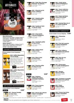 Thiriet - Prévisualisation de Thiriet Catalogue livraison à domicile valide à partir de 31.01.2026 | Page: 71 | Produits: Fraise, Noix de coco, Yaourt, Crème