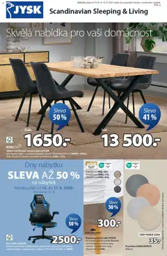 Náhled letáku JYSK leták od 13.08.2025